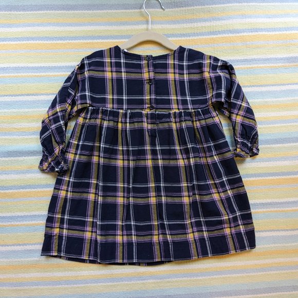 ⭐ GAP plaid flannel dress 3T - Picture 10 of 13